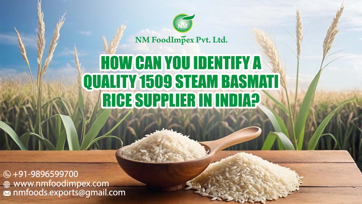 1509 Steam Basmati Rice Supplier in India